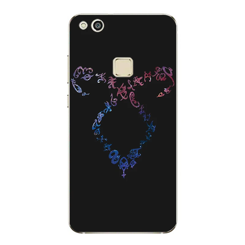 Мягкий силиконовый чехол для телефона Shadowhunters runes из ТПУ Huawei P9 P10 P20 Lite Mate 9 10 Honor V9 Por