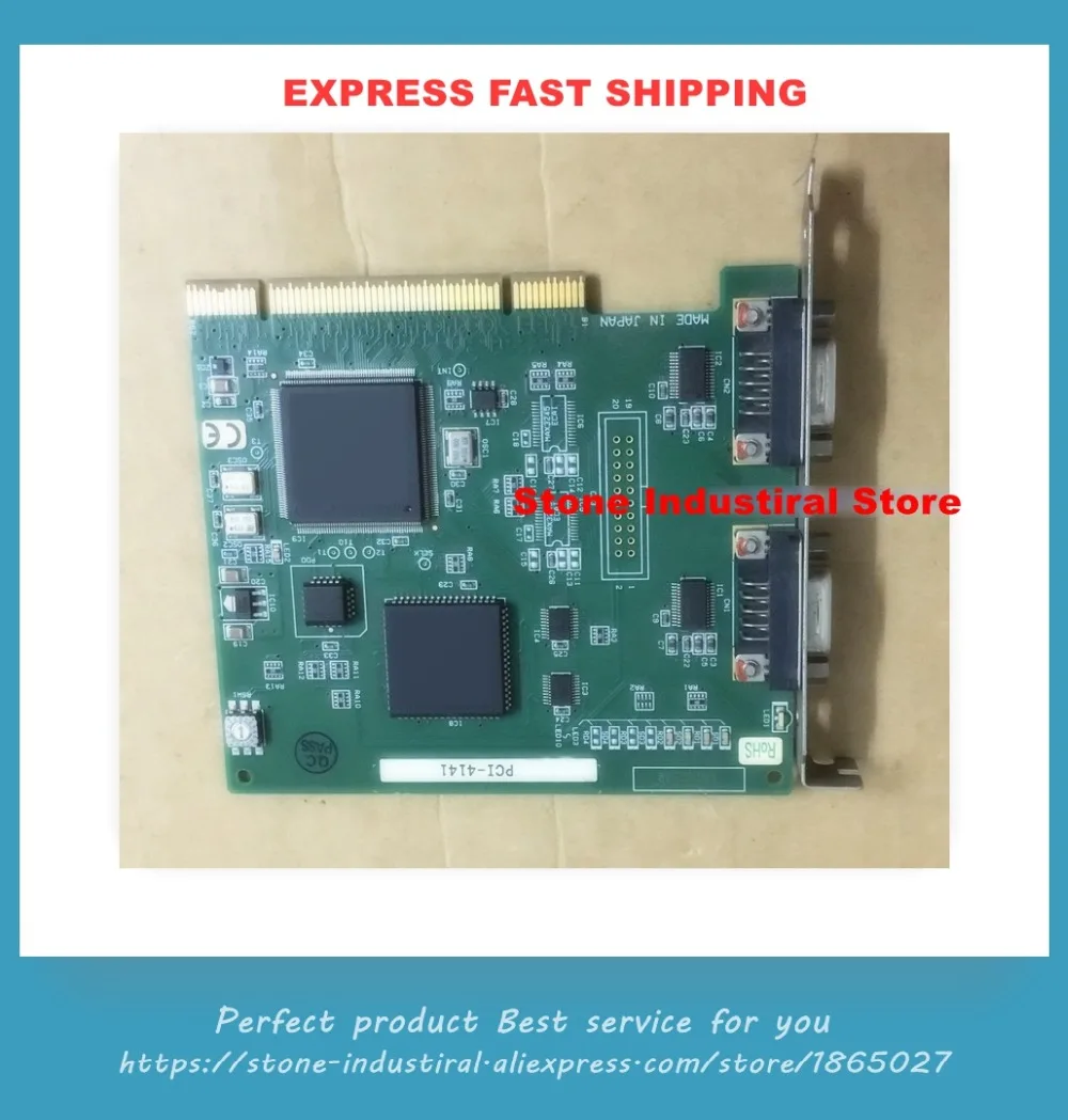Оригинальный интерфейс PCI 4141 связь/получение данных с буквами DAQ Card|Кронштейны| |
