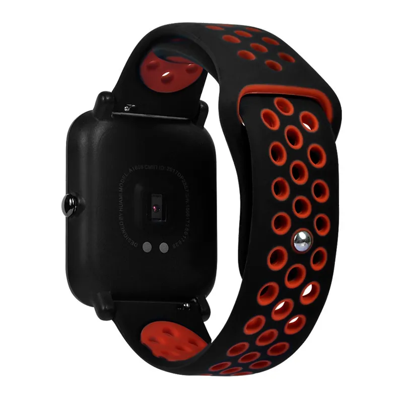 7 в 1 для Xiaomi Huami Amazfit bit Bip ремешок силиконовый браслет amazfit bit Мягкий силиконовый чехол+ Защитная пленка для экрана