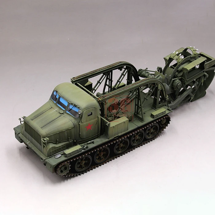 1/35 BTM-3 Быстрый траншеи копания инженерное транспортное средство в сборе модель 09502