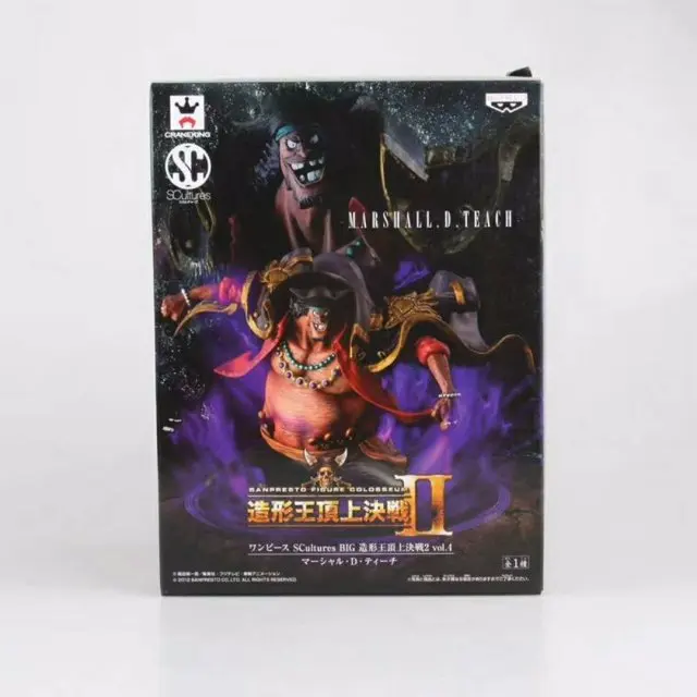 

Anime One Piece 15cm Character Marshall D Teach Blackbeard Action figure collection toys doll