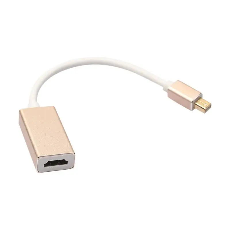 Топ 4 K Mini DisplayPort DP Thunderbolt к hdmi кабель адаптер для Macbook W4M7|Кабели HDMI| |