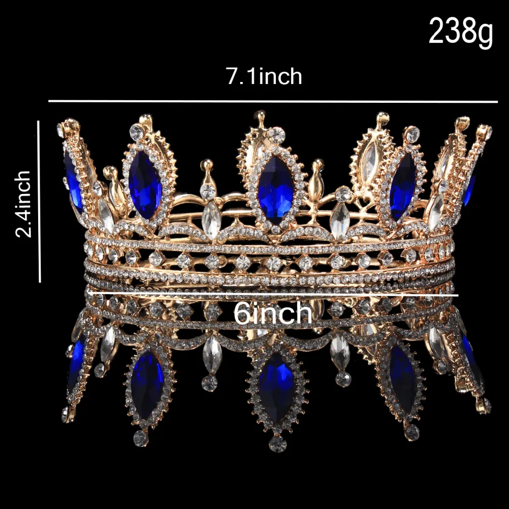 Свадебные украшения роскошные классические тиары-короны серии конский глаз с