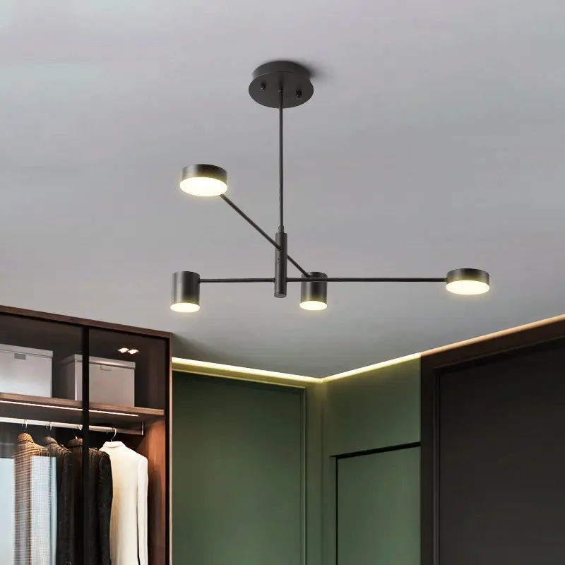 Nordic Modern Iron Art Ceiling Lights for Living Room Bedroom Restaurant Bar Study Lighting Design Lamp Loft Decor Led | Освещение