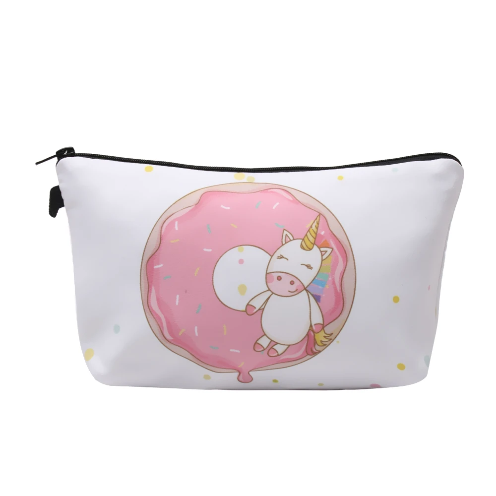 Deanfun Drawstring Bag 2 PCS Set 3D Printed Unicorn Donuts for Women Travellling 012 | Багаж и сумки
