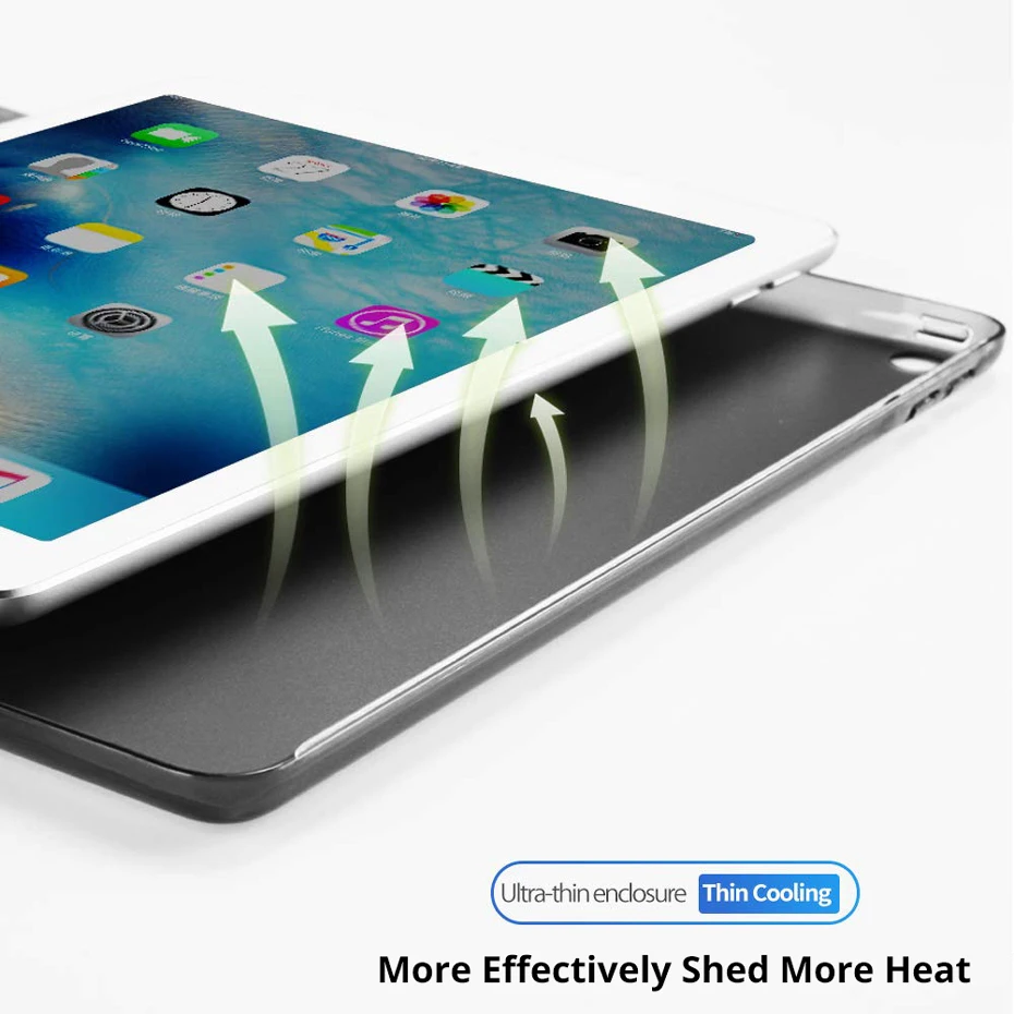 Чехол для iPad 9,7 6-го 5-го поколения, ультра тонкий магнитный чехол-подставка из искусственной кожи, умный чехол для iPad 9,7 дюймов, чехол
