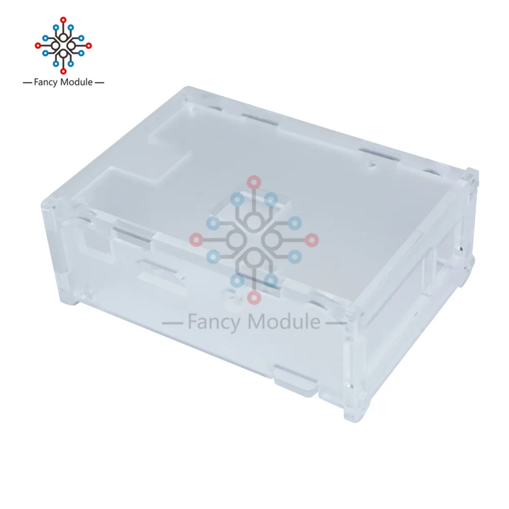 Новый прозрачный акриловый корпус компьютерная коробка комплект для Raspberry Pi |