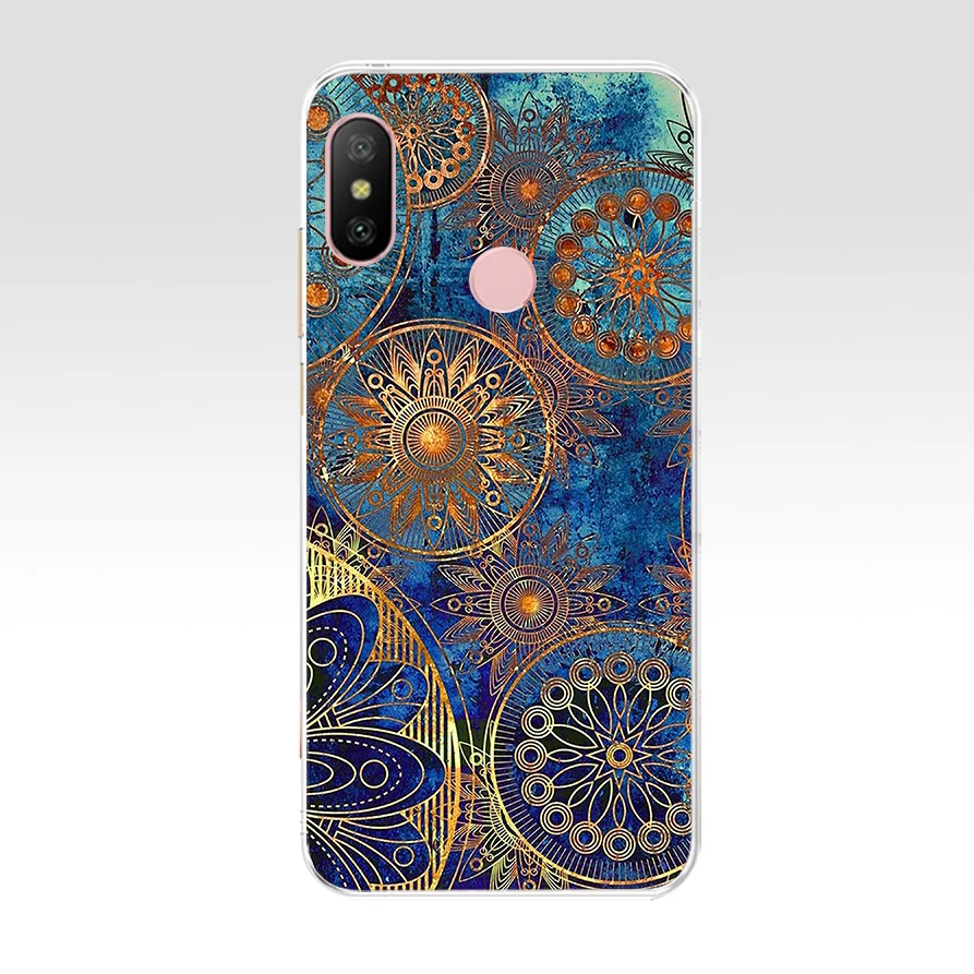 45 Силиконовый чехол для Xiaomi mi A2 LITE, чехол с полной защитой, мягкая задняя крышка из ТПУ, чехол для телефона s для Xio mi A2 LITE, бампер, чехол - Цвет: 45