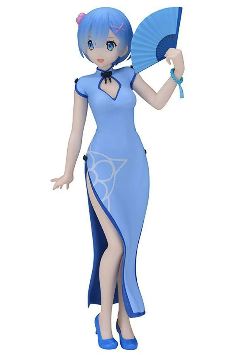 О: жизнь в другом мире от Zero Rem China Dress Ver. ПВХ фигурка Коллекционная модель игрушки