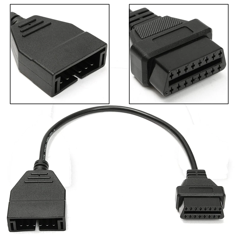 GM 12 Pin OBD1 в 16 OBD2 конвертер адаптер кабель для диагностического