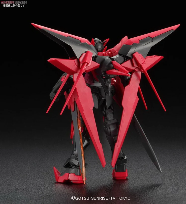 1 шт. Bandai HGBF построить бойцов 013 1/144 Gundam Exia Темная материя мобильный костюм Модель