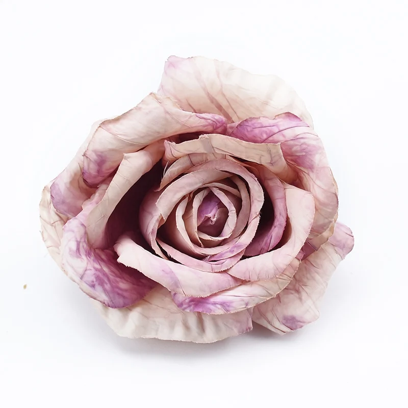 Искусственные цветы, 10 см, европейский стиль головка розы, для украшения дома, свадьбы, скрапбукинга