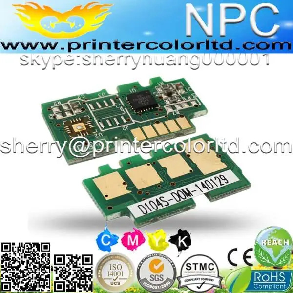 Для Samsung ML-1660 1665 1670 1860 3205 3207 3201 3208 SCX-3200 MLT-D104 MLT-D1042 MLT-D1043 MLT-D104S MLT-D1042S тонер-чип |