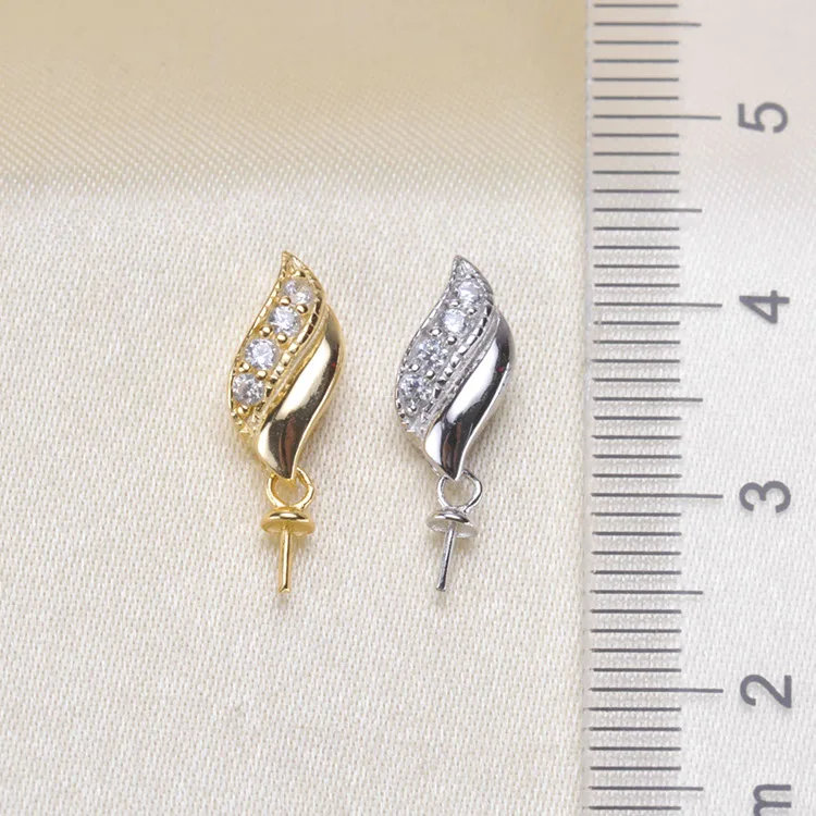 DIY Jewellery making S925 sterling silver pendant fittings of designed for the oyster pearl beads jewelry findings accessories | Украшения