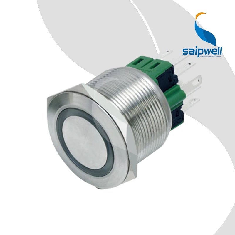 25 мм Регулируемый Тип плоская головка из нержавеющей стали Мини кнопочный