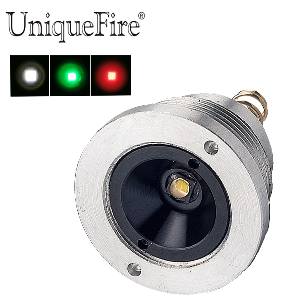 

UniqueFire XRE(Green/Red/White) Light Led Pill 1Mode Operated Driver Lamp Holder for UF-1503 T50 Flashlight