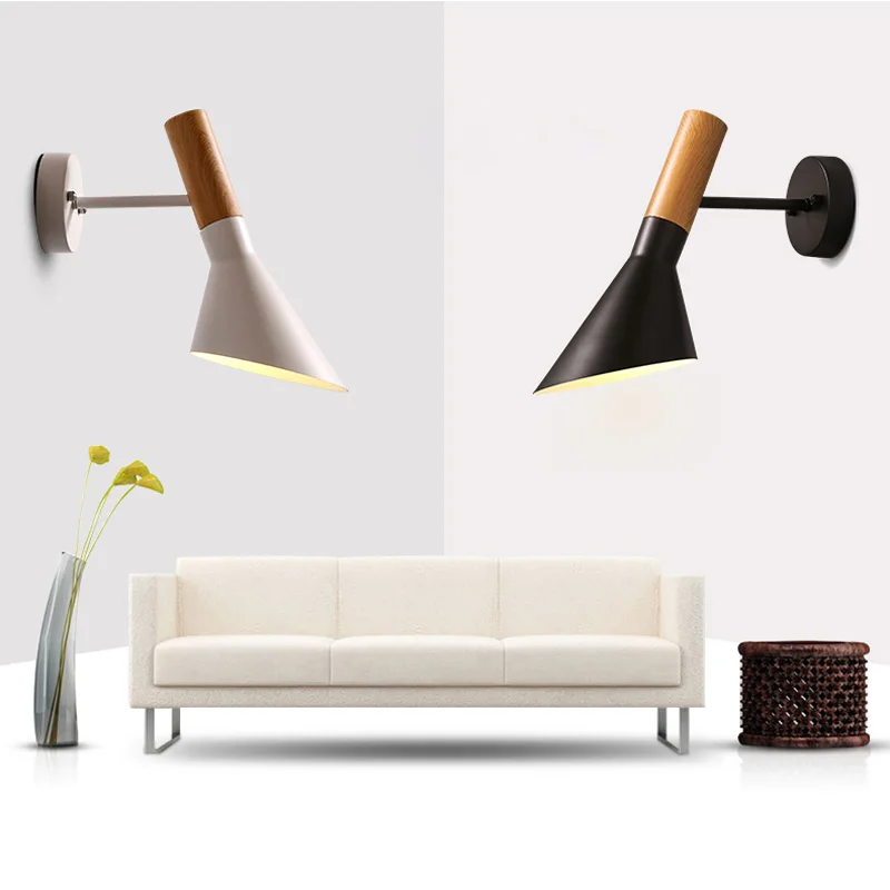 

Vintage Loft Lamparas De Pared Iron Retro Industrial E27 LED Wall Sconce for Home Lighting Bedside Iron Metal Wall Light Fixture