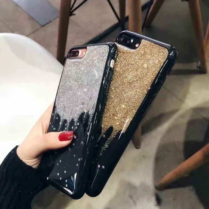 Jiban Роскошные Сияющая Bling Star оболочки моды прекрасный блеск Косметическая пудра