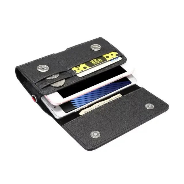 Лидер продаж универсальный Двухслойный Кожаный чехол книжка для Asus zenfone GO 4 5