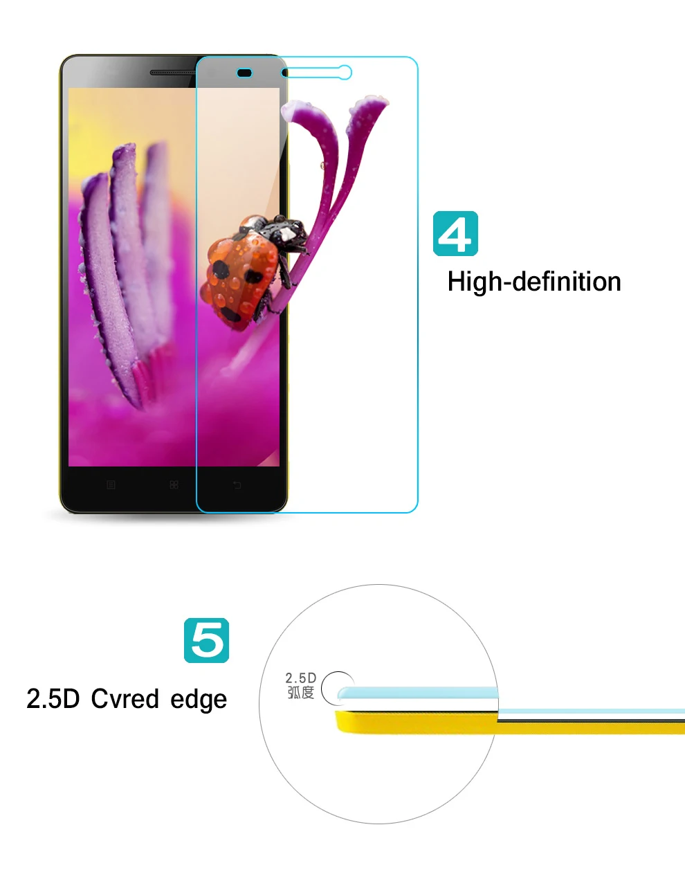 9H закаленное стекло для lenovo Vibe B Shot Z90 S60 S850 S1 Z2 Pro Z2 Защита экрана для ZUK Z2 Pro Z2 защитная пленка