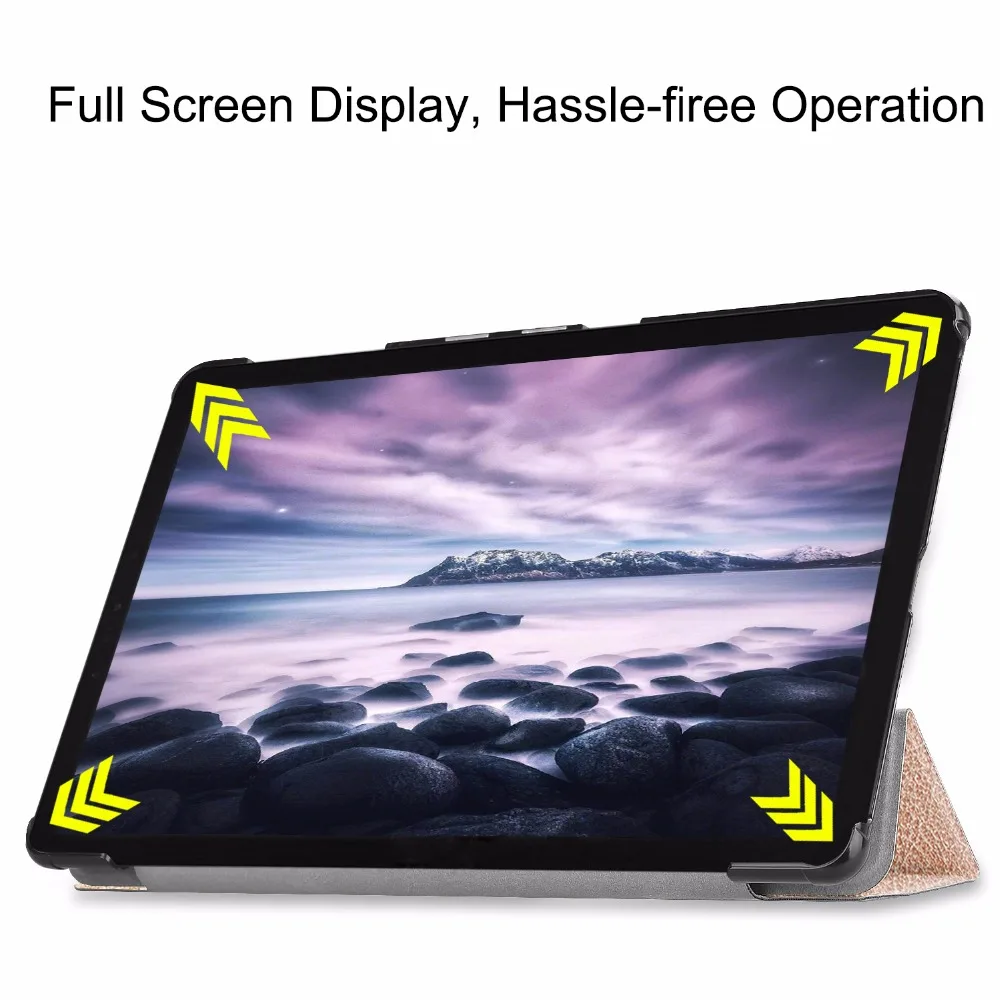 Case for Samsung Galaxy Tab A2 T590 T597 T595 Magnetic Smart PU Leather 10.5&quot Tablet Funda Cover With Auto Sleep Wake+Film+Pen |