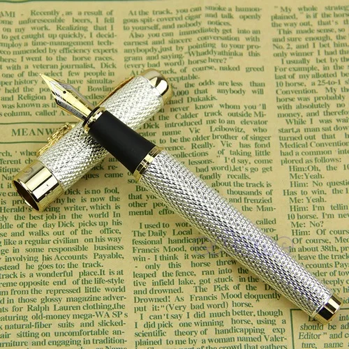 03 Jinhao 599A сафари каллиграфия пластиковая крышка и баррель черная классическая авторучка - Цвет: 03