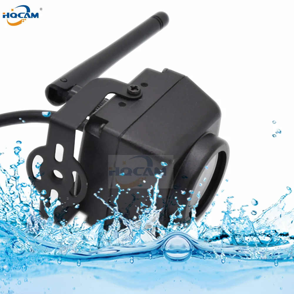 HQCAM водонепроницаемая внешняя IP66 720P HD мини Wifi IP камера обнаружения движения