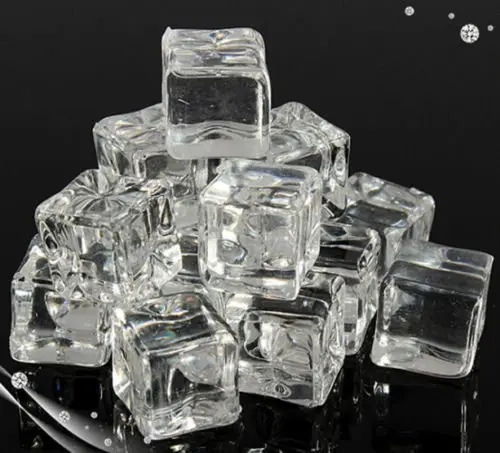 Кубики льда акриловые прозрачные 50 шт./лот (Размер 20/25/30 мм)|decorative decorative|decoration