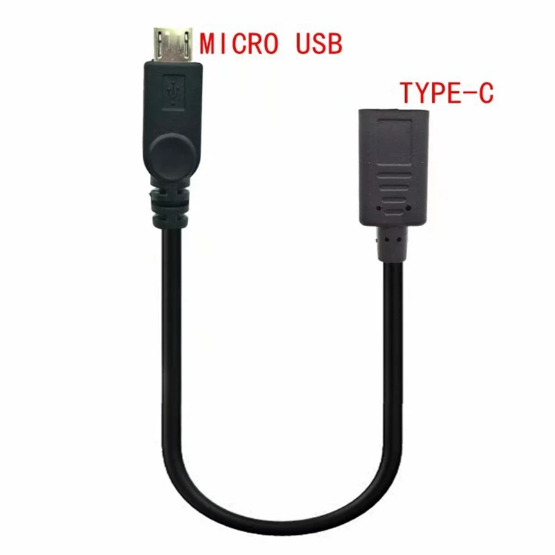 type-c to micro usb Usb type-c Женский Для микро-usb; мини usb Мужской разъём кабельный переходник дропшиппинг - Цвет: type-c to micro usb
