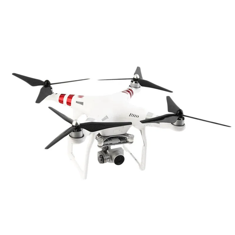 2 пары 9450 Phantom 3 пропеллеры из углеродного волокна самозатягивающиеся 3-blade Props для