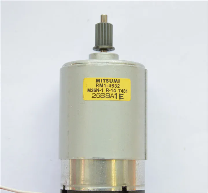 12В-24В R555 мини двойной выходной вал двигатель постоянного магнита 2500 об/мин-5000