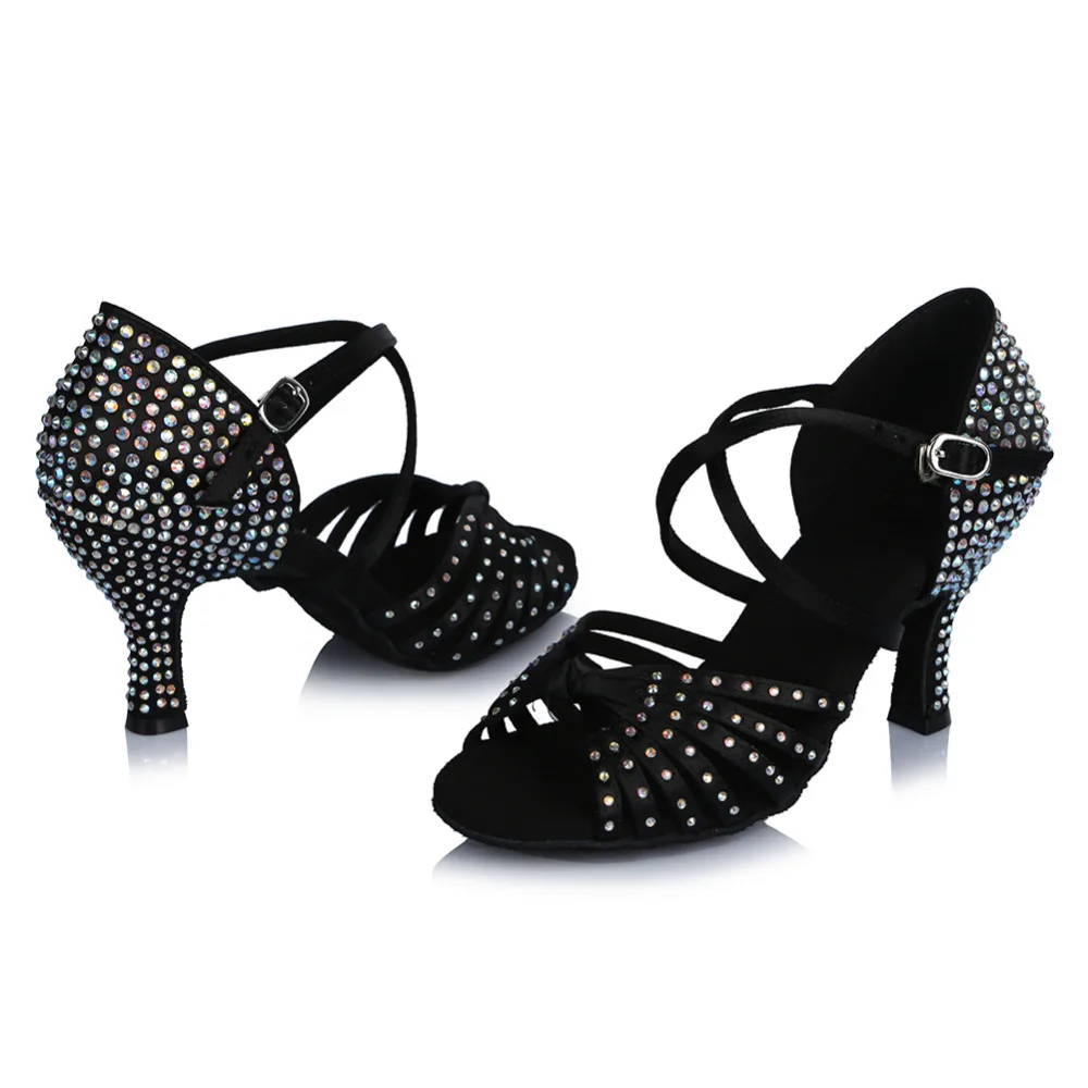 Новые танцевальные туфли высокого качества Брендовые женские бальные для