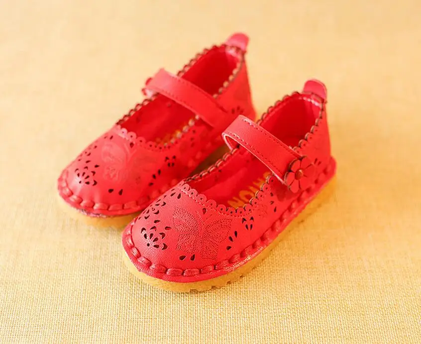 Новинка 2017 года сезон весна тонкие туфли принцессы в Корейском стиле для девочек