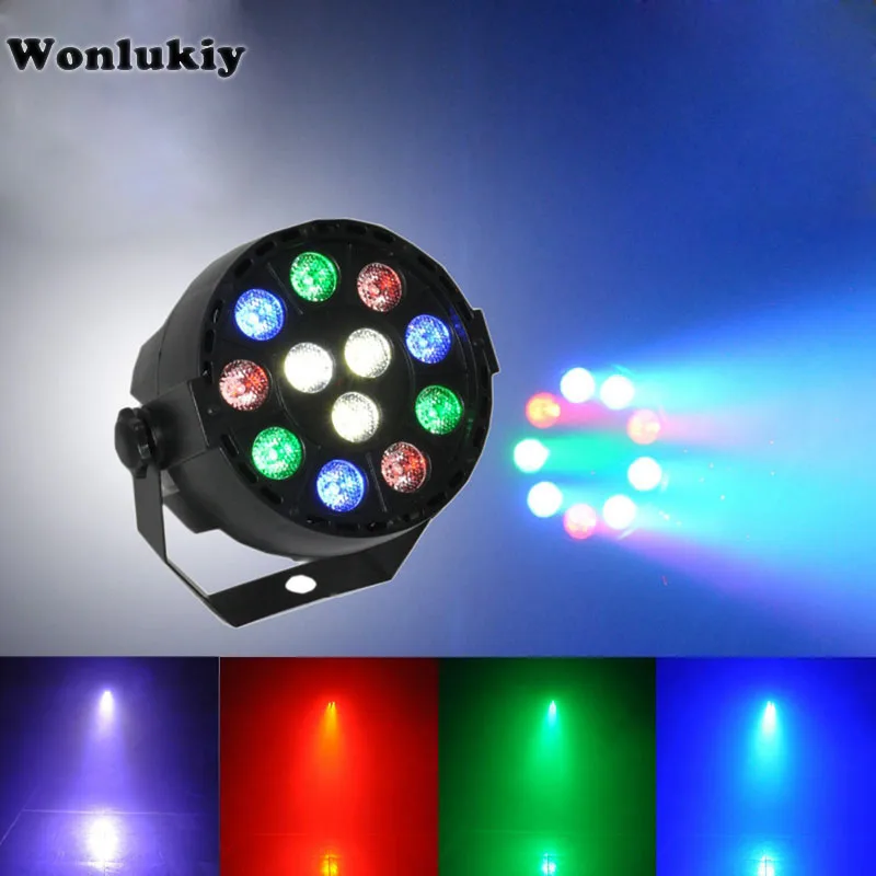 Wonlukiy AC 90 240 В RGBW мини сценический мигающий свет стробоскоп Авто мастер раб DMX512