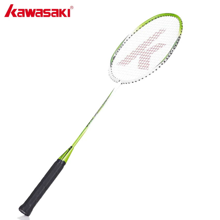 Бренд KAWASAKI светильник весовые алюминиевые ракетки для бадминтона 1U со шнуровкой