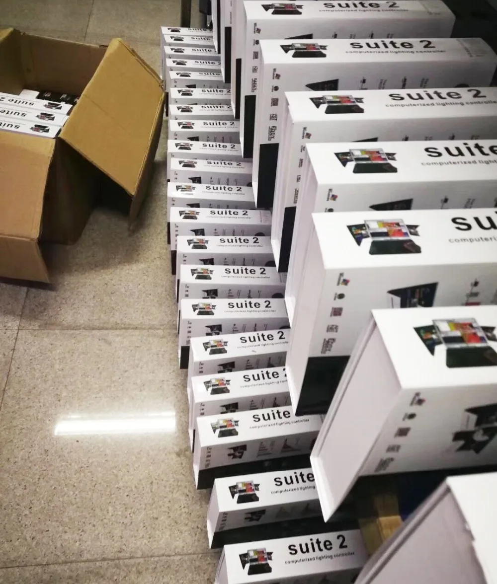 1xSet этап Dj шоу освещение DMX интерфейс консоли Sunlite Suite2 FC USB контроллер программного
