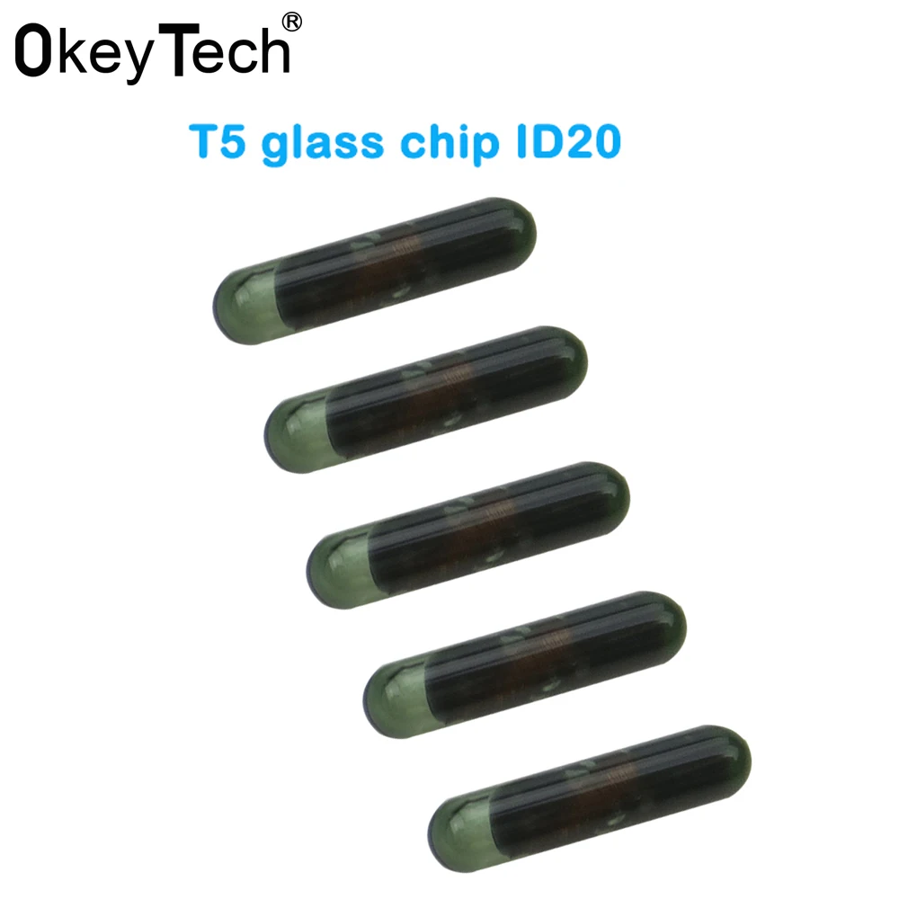 OkeyTech новый автомобильный транспондер чип очков 5 шт./лот высококачественный ключ