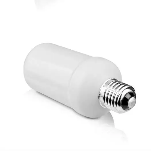 2017 новая E27 E26 2835SMD светодиодная лампа эффект пламени лампочки 7 Вт Мерцающая