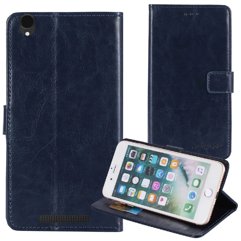 Чехол-книжка TienJueShi защитный кожаный чехол-бумажник Etui для Vestel Venus V3 5020 5 дюймов |