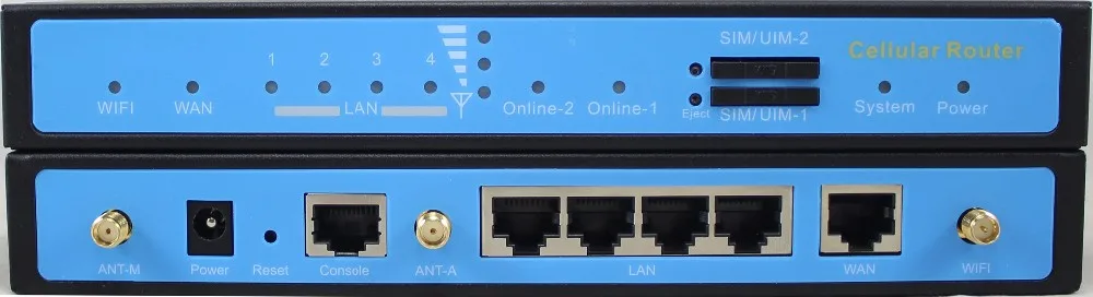 Поддержка VPN серии YF360D 4G две sim карты промышленный LTE маршрутизатор для подстанций