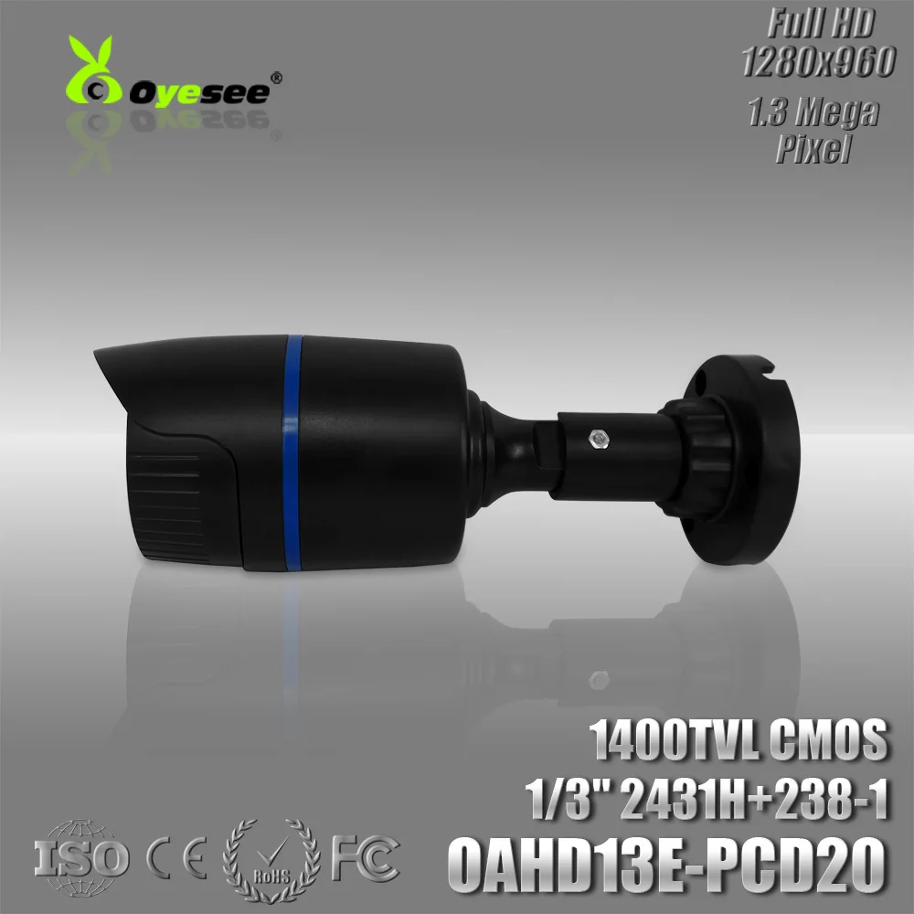 1400TVL 960 P аналоговый AHD камеры 1/3 "CMOS Сенсор 20 м ИК расстояние Безопасности