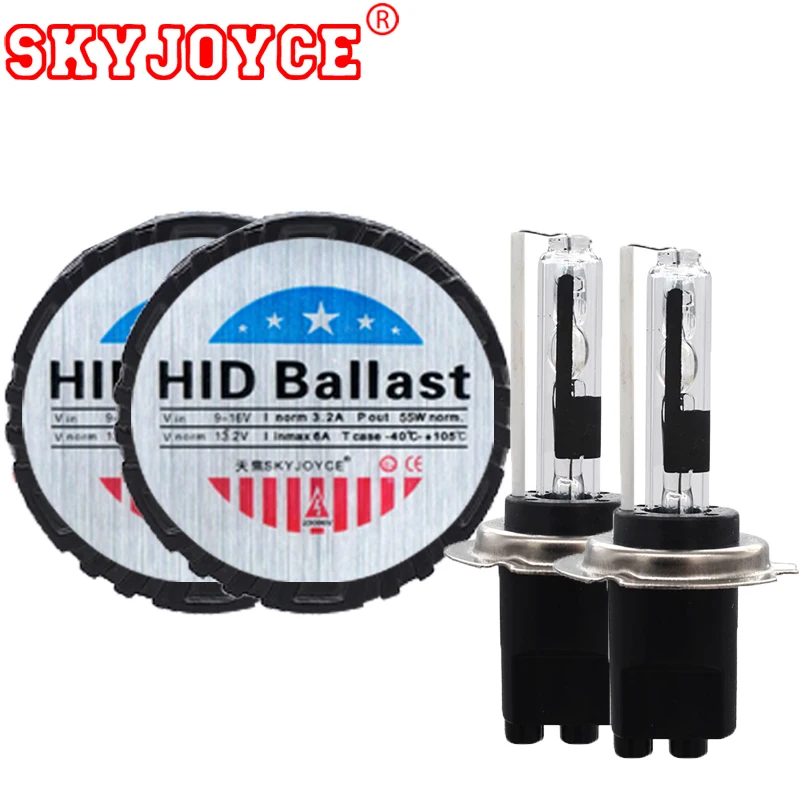 Комплект Ксеноновых Ламп SKYJOYCE Canbus h7r 55 Вт H7R мини для всех комплектов Ксеноновые