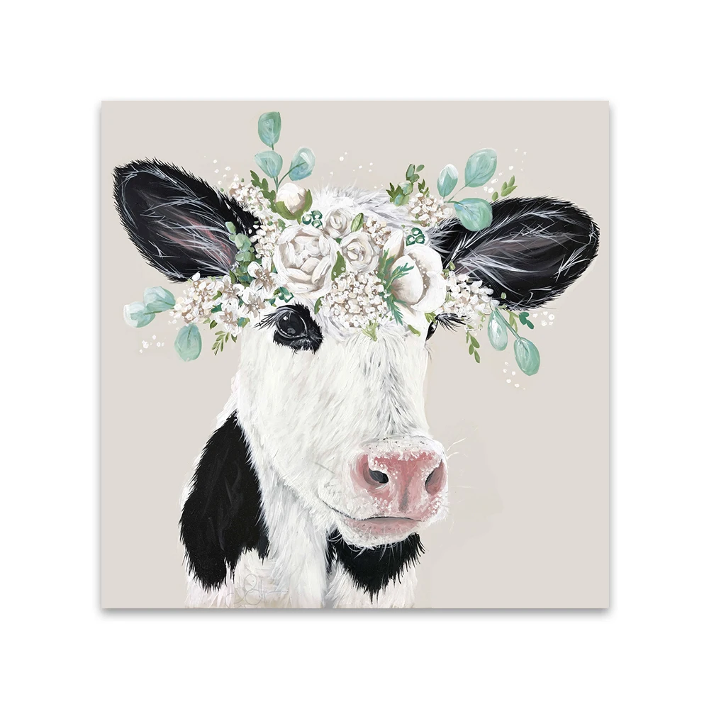 HDARTISAN Настенная картина с животным принтом холст для детской икры гостиной