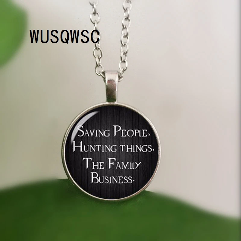 WUSQWSC горячее Необычное Ожерелье спасение людей охотничьи вещи семья бизнес Дин