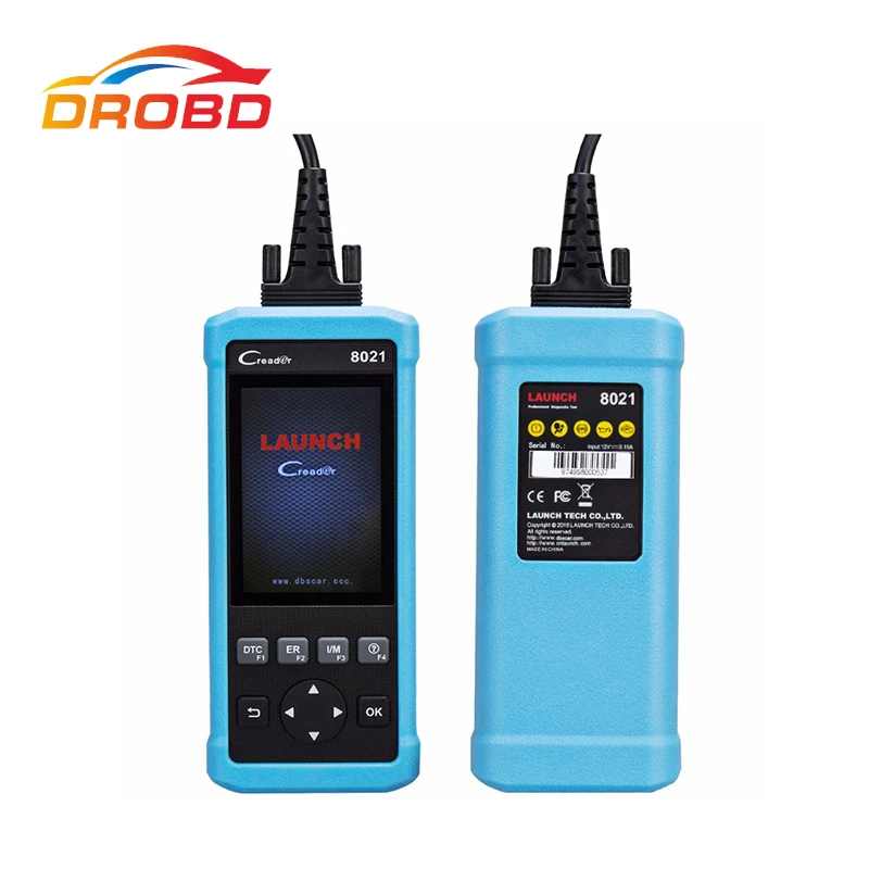 Запуск DIY сканер CReader 8021 CR8021 полный OBD2 сканер/сканирующий инструмент Диагностика OBD+ ABS+ SRS+ масло+ EPB+ BMS+ SAS+ DPF
