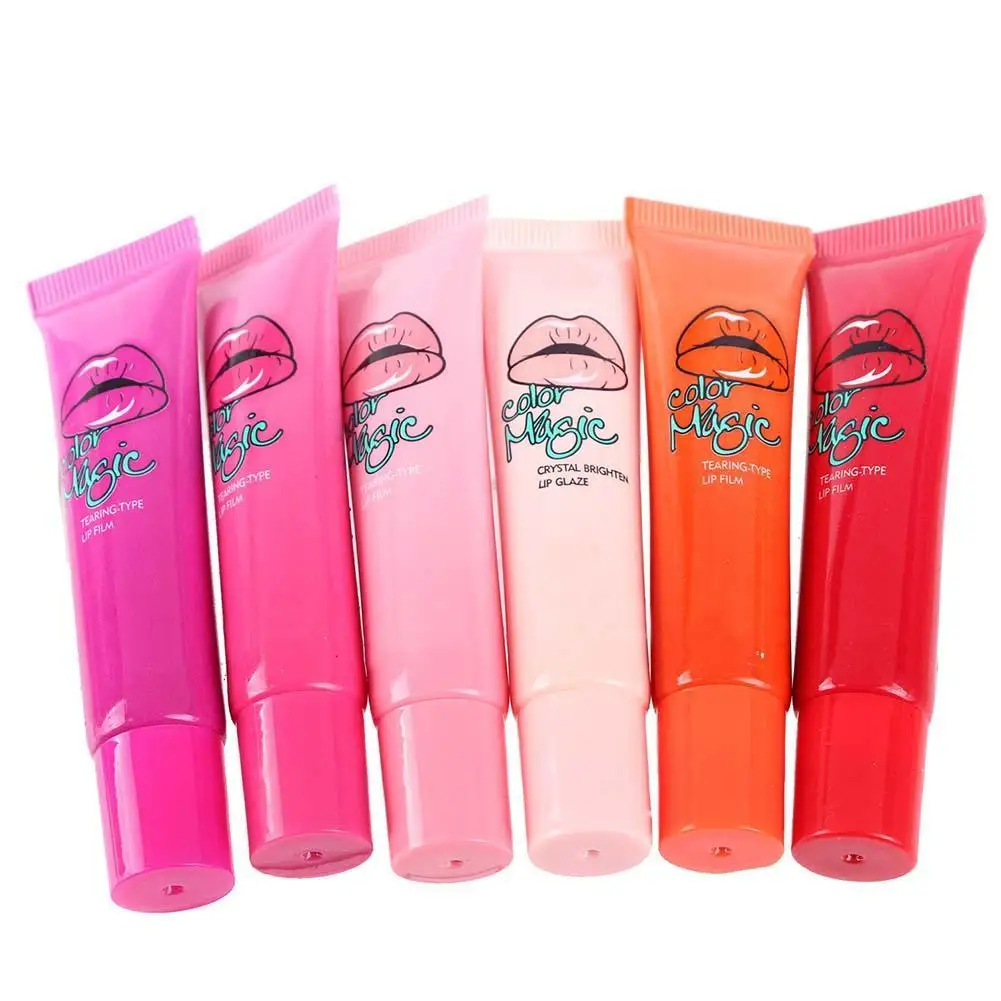 6 шт. Сексуальная Татуировка Волшебная отшелушивающая маска водостойкая губная