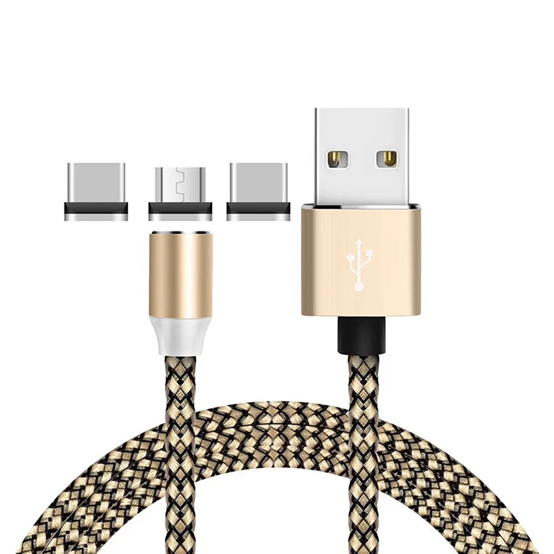 Магнитный USB кабель для зарядного устройства провод быстрой зарядки со