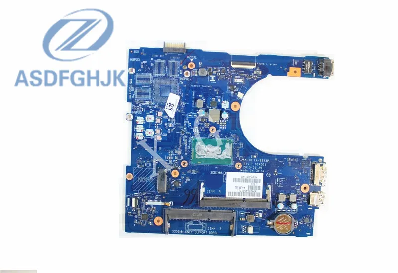 Материнская плата для ноутбука задняя Dell Inspiron 5558 5758 материнская RC3PN 0RC3PN LA B843P SR23W CN