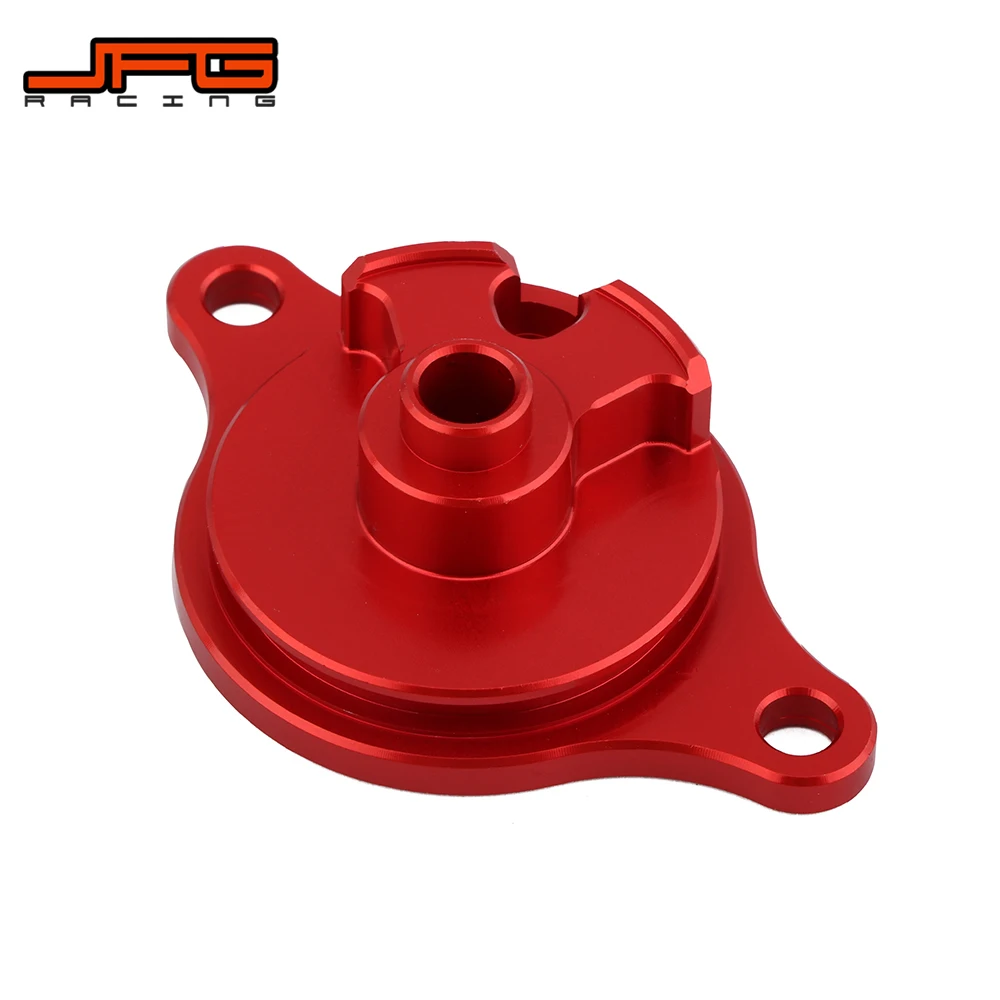 Мотоциклетная красная алюминиевая крышка масляного фильтра CNC для HONDA CRF450R CRF 450R