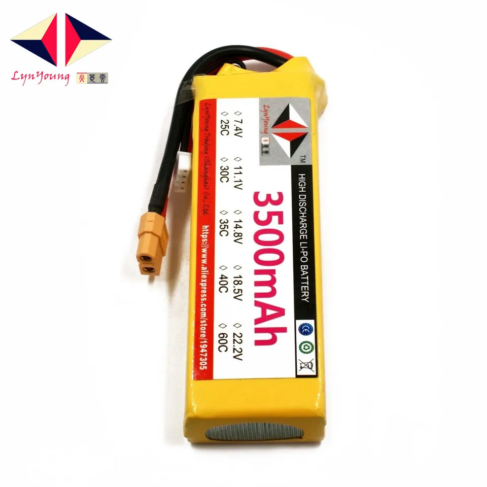 Аккумулятор HX Lipo 3S 11 1 В 3500 мАч 25C 30C 35C 40C 60C для радиоуправляемого дрона